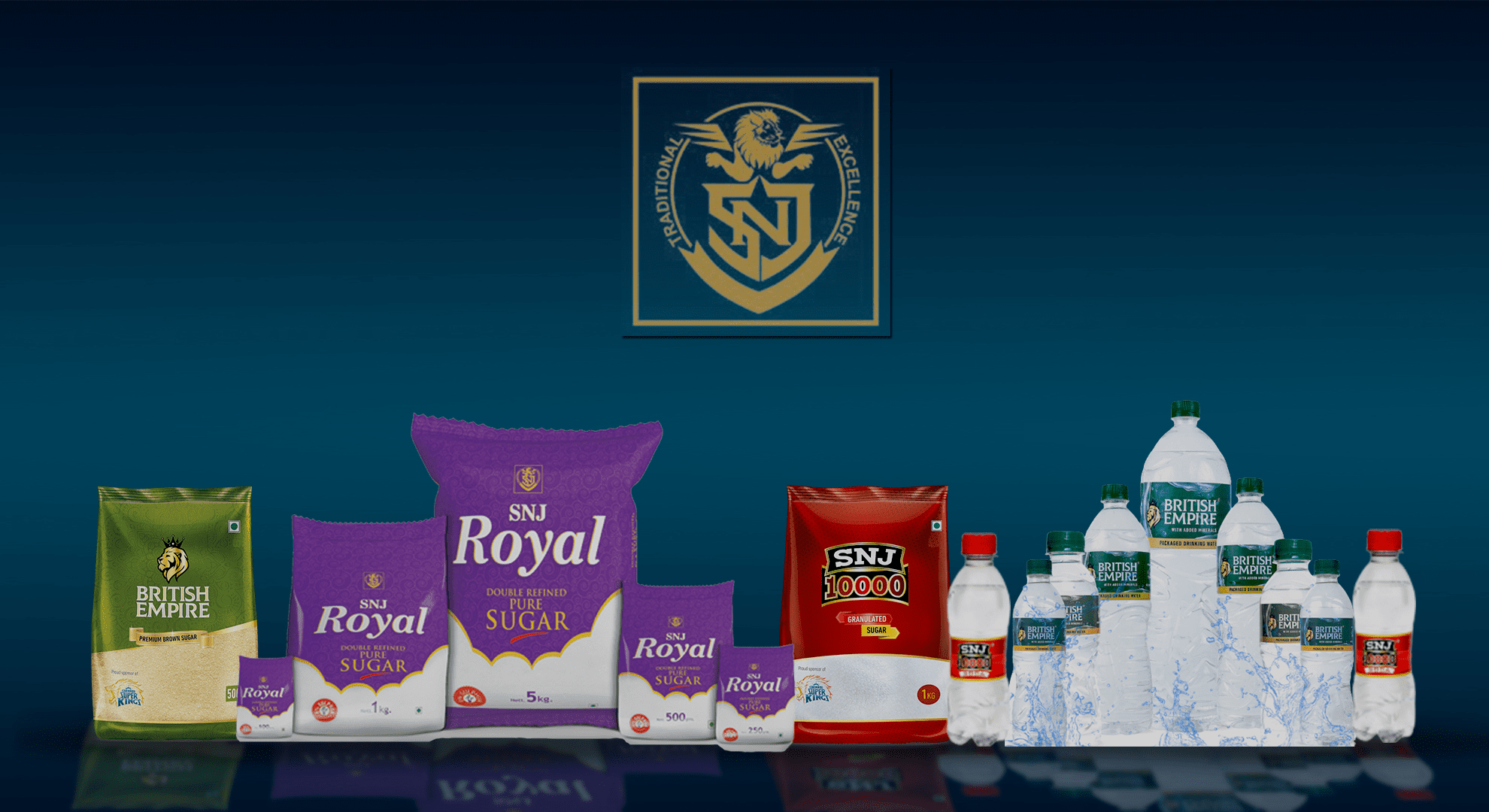 SNJ Water and sugar